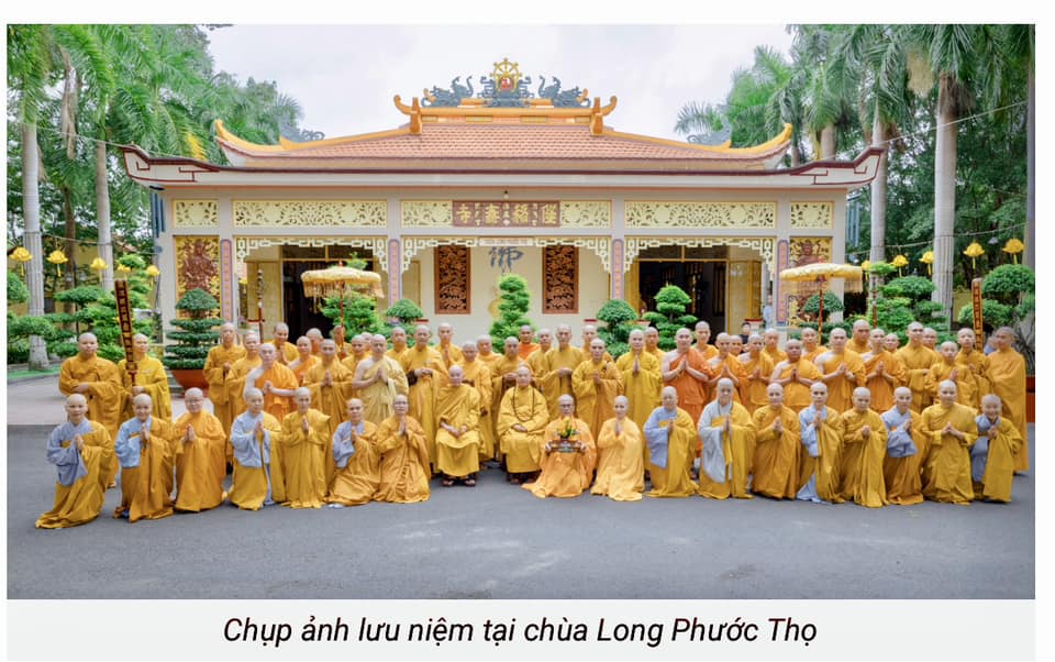 Đồng Nai: Trưởng Lão Hòa Thượng Thích Thiện Nhơn Giáo Giới Hành Giả An Cư Tại Chùa Long Phước Thọ